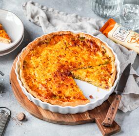 Quiche Lorraine mit Blätterteig