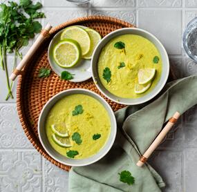 15-Minuten-Erbsensuppe „Asia“