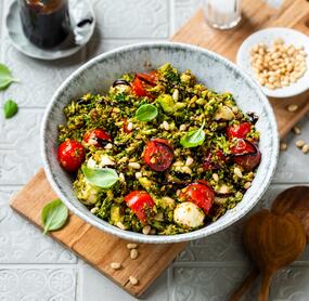 Brokkolisalat Italian Style