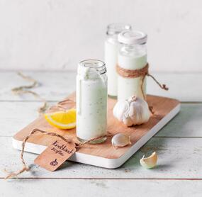 Schnelle Knoblauch-Grillsoße