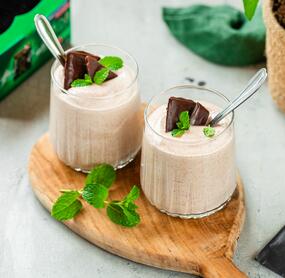 After-Eight-Creme im Glas