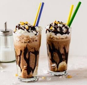 Banana Split Frappuccino wie bei Starbucks