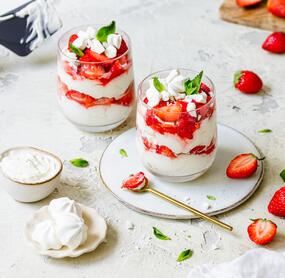 Cremiger Erdbeertraum