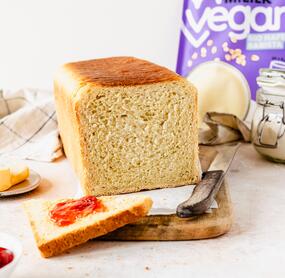 Toastbrot so soft wie American Sandwich