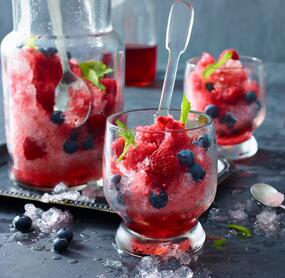 Waldbeeren-Slushie
