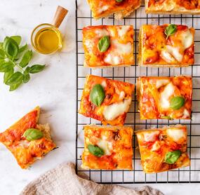 Focaccia Tomate-Mozzarella