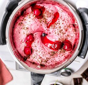 Schwarzwälder-Kirsch-Softeis