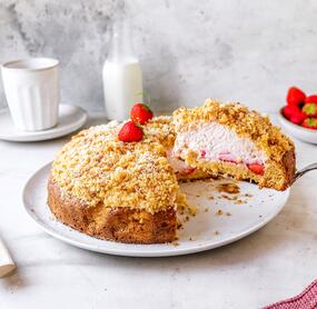 Erdbeer-Maulwurfkuchen-Traum