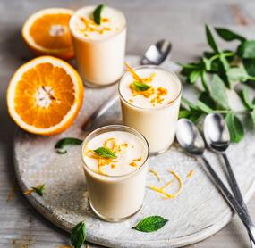 5-Zutaten-Orangenmousse