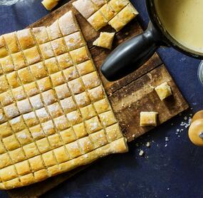 Einfaches Fondue-Brot