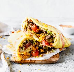 Low Carb Big Mac Rolle