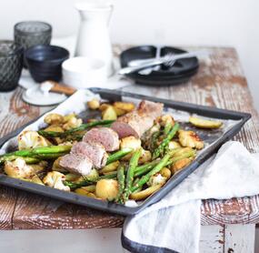 Sommergemüse mit Schweinefilet