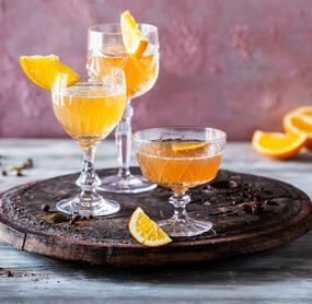 Spritziger Glühsecco