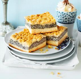 Mohn-Streuselkuchen vom Blech