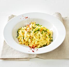 Mac and Cheese mit Zucchini