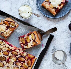 Zwetschgenkuchen vom Blech