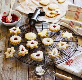 Gefüllte Glühweinkekse