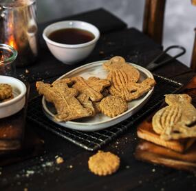 Klassische Spekulatiusplätzchen