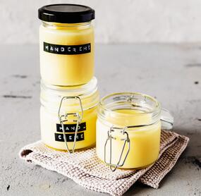 Reichhaltige Handcreme mit Mandelöl