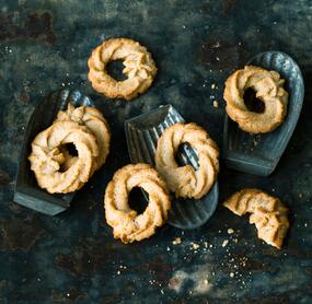 Schnelle Walnussringe