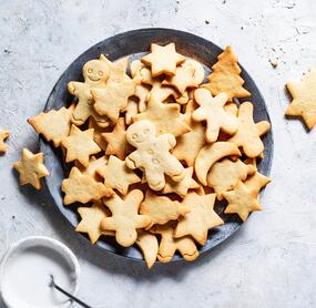 Basisrezept für Butterplätzchen 
