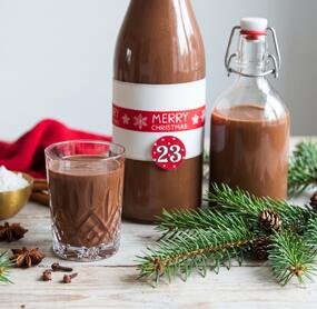 Schokoladiger Weihnachtslikör