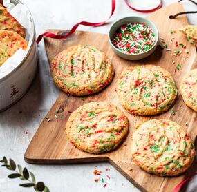 Christmas Cookies mit Streuseln