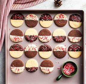 Schwarz-Weiß-Gebäck mal anders