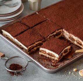 Tiramisu in Partymenge