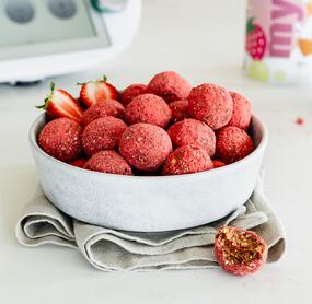 Erdbeer-Energy-Balls