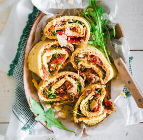 Low-Carb-Pizzaschnecken