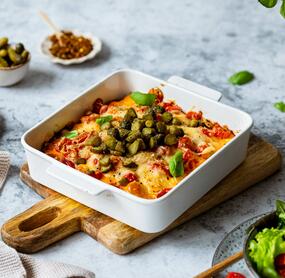 Low Carb Cheeseburger Auflauf