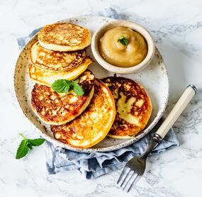 Quarkkeulchen ohne Zucker