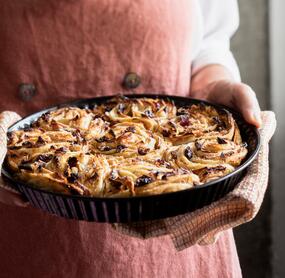 Apfelstrudelschnecken-Kuchen