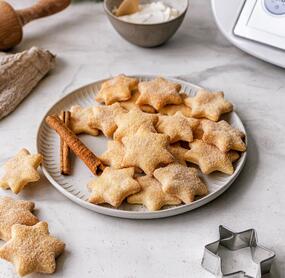 Zarte Schmand-Zimt-Plätzchen