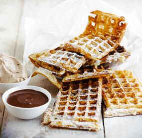 Das beste Rezept für belgische Waffeln