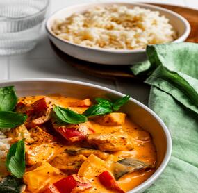 Hühnerfrikassee „Italian Style“