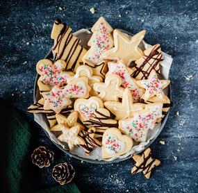 Vegane Ausstechplätzchen
