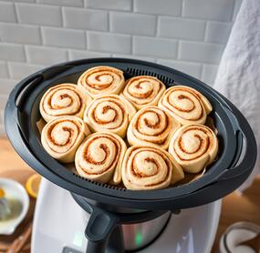 Gedämpfte Zimtschnecken