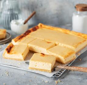 Käsekuchen vom Blech