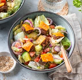 Low-Carb-Cheeseburger-Salat