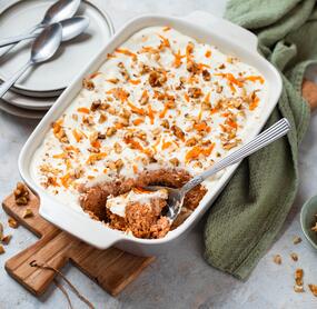 Carrot Cake Baked Oats