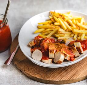 Currywurst „Sansibar“-Style