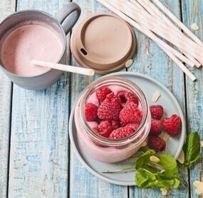 Himbeer-Joghurt-Shake