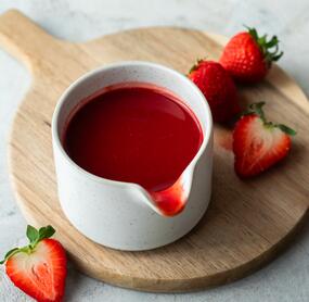 Erdbeersoße