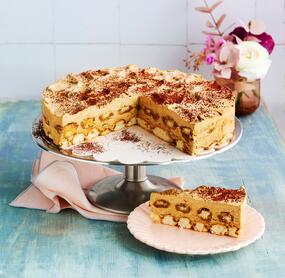 Schnelle Eiskaffee-Torte