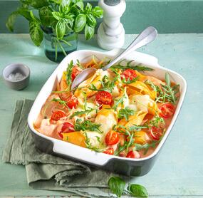 Ofenpasta à la Margherita