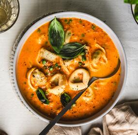 All-in-One-Tortellinisuppe in 15 Minuten