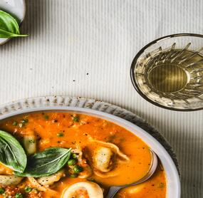 All-in-One-Tortellinisuppe in 15 Minuten