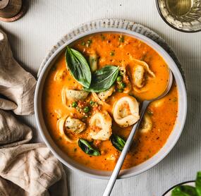 All-in-One-Tortellinisuppe in 15 Minuten